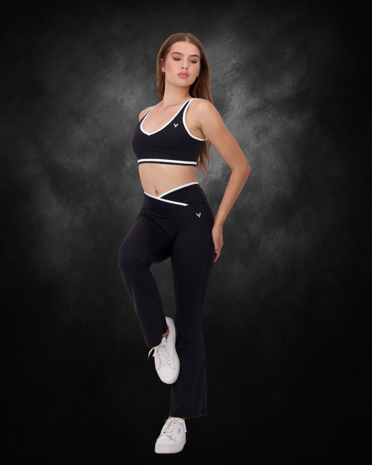 Power Flare Set | BLACK | FRONT