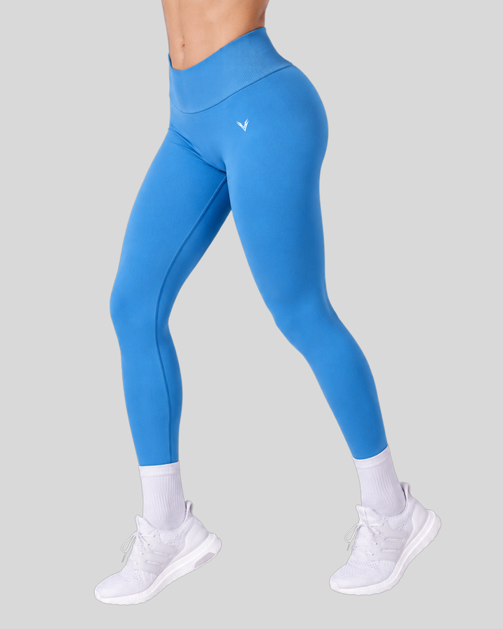 ice blue | Curve Seamless Legging | front