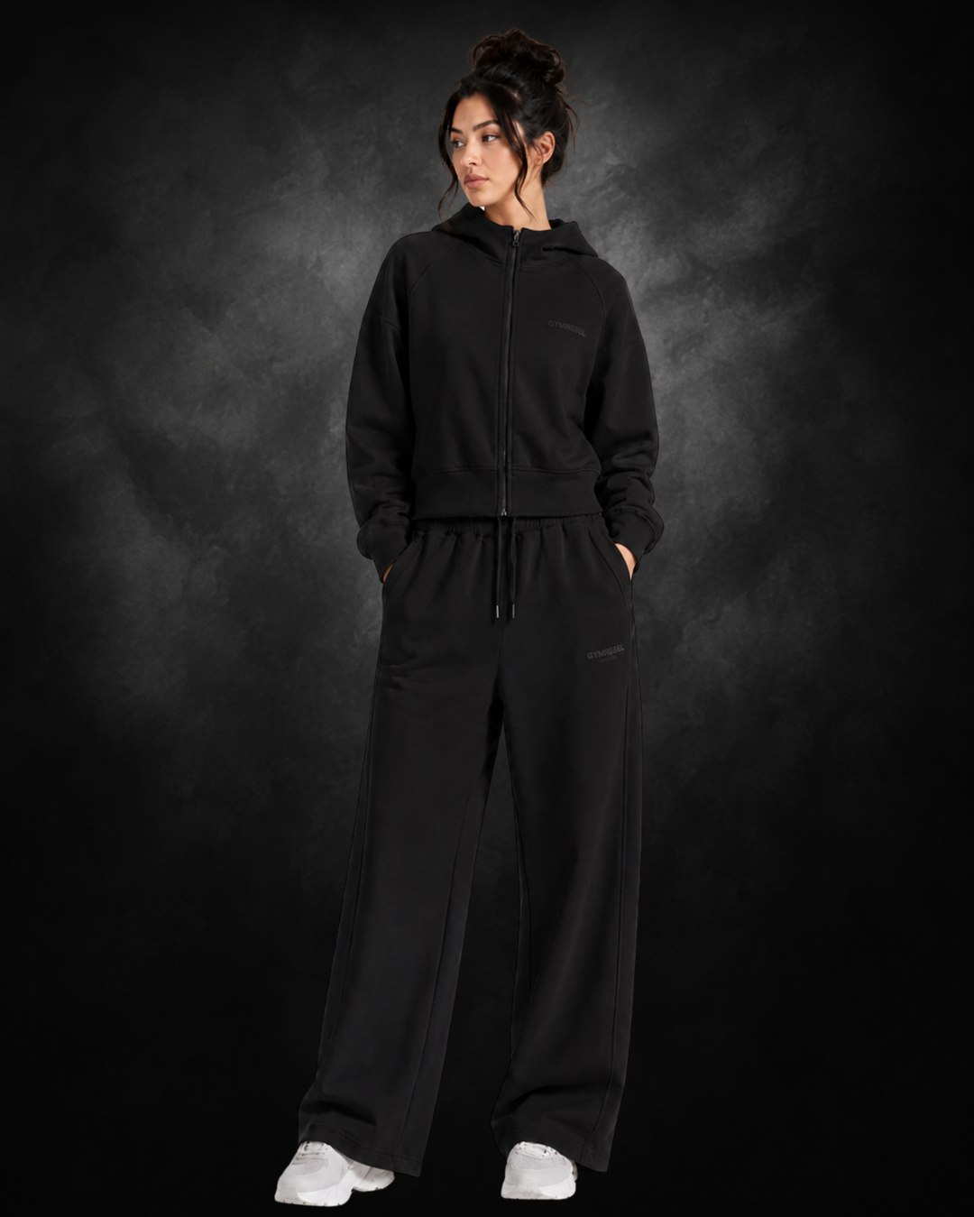 black | Rebel Cloud Set Whole body set | front