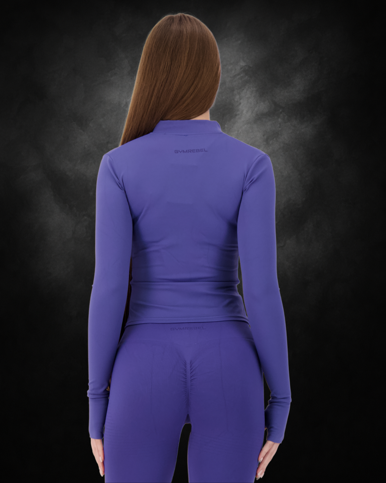 Contour Jacket | Purple | Back