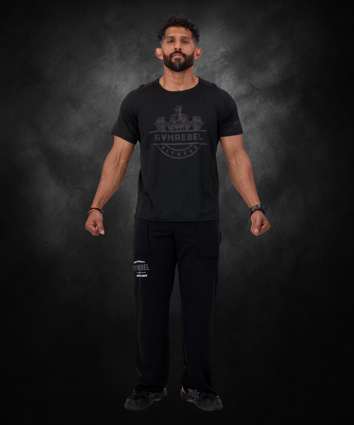 Active Mesh & Sweatpants Set