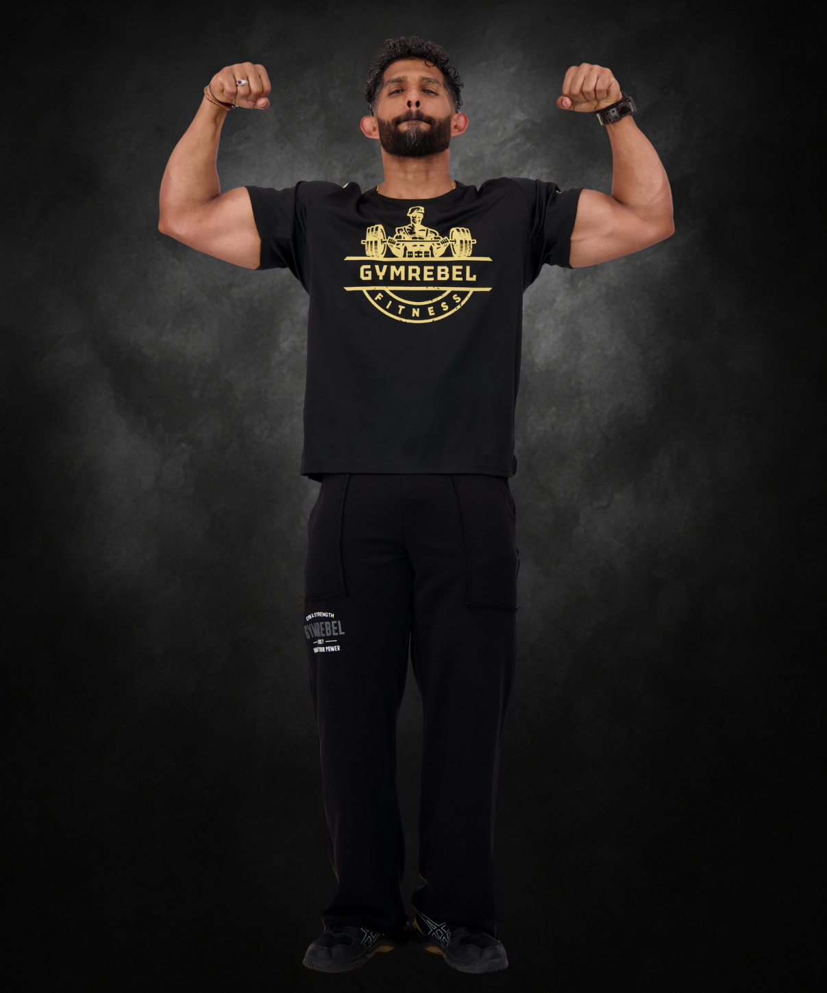 Active Mesh & Sweatpants Set