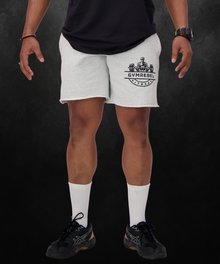 Gym Shorts 8’ (350GSM) | Grey | Front