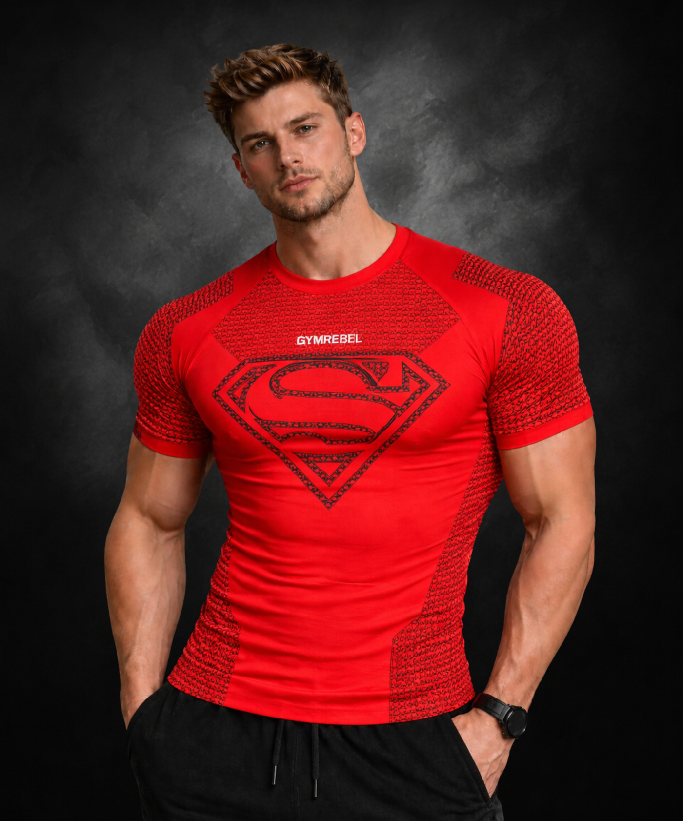 Superman Rebel Compression T-Shirt
