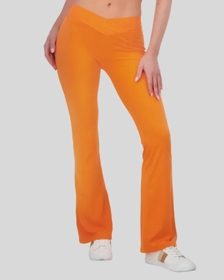 Pumping Flared Pants
