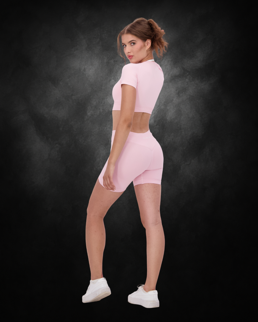 Seamless Curve Ribbed Top & Shorts Set