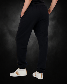 Black | Essential Joggers (350gsm) | Back