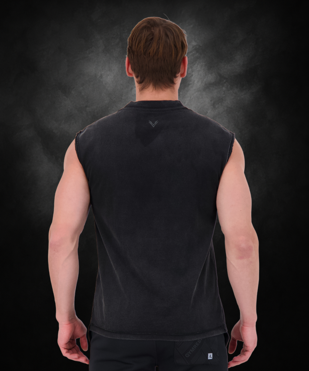 Washed-off Sleeveless T-shirt