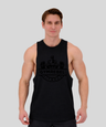 Black | Classic Arm Tank (180GSM) | Front
