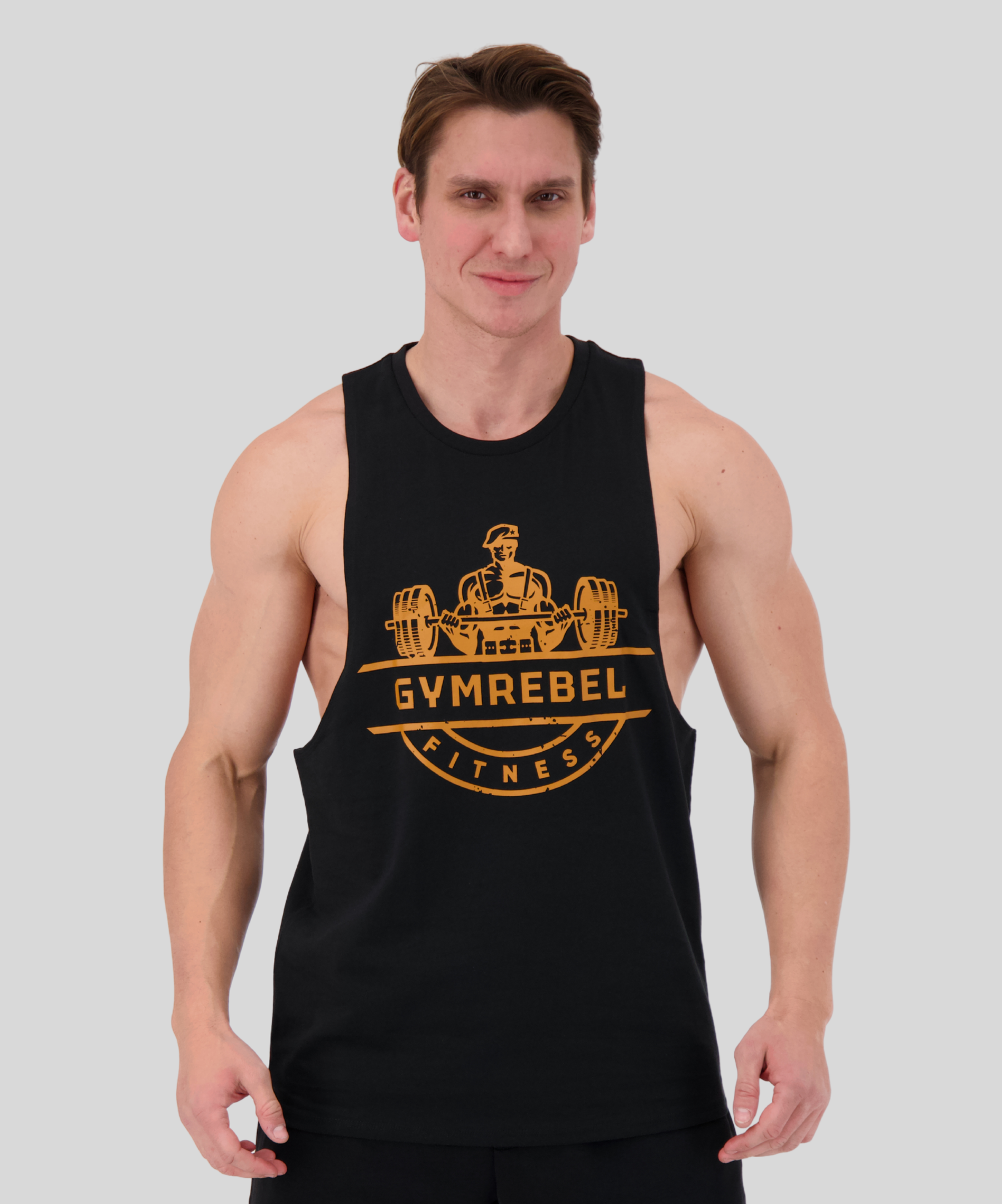 Orange | Regular Arm Tank | Front