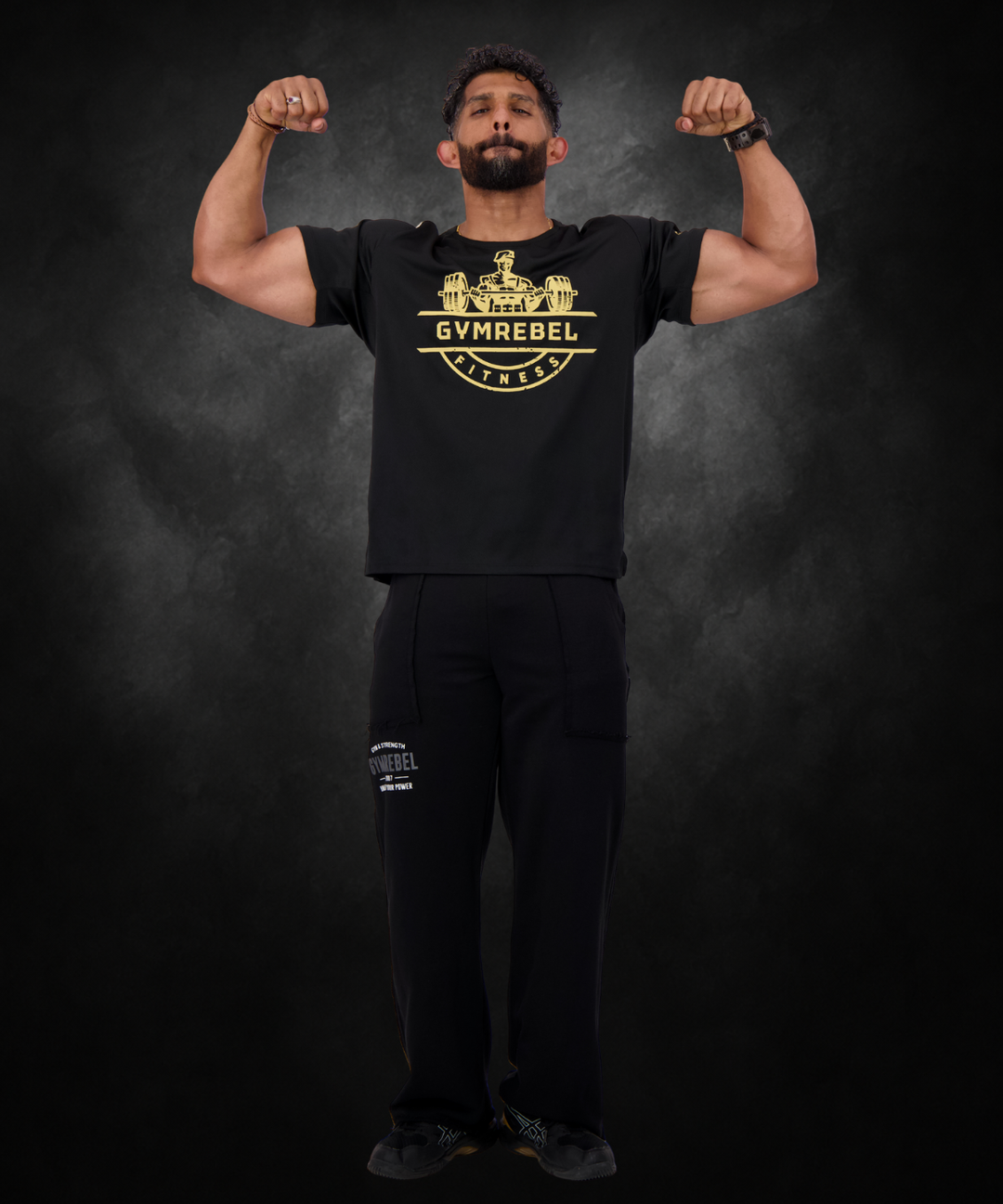 Active Mesh & Sweatpants Set