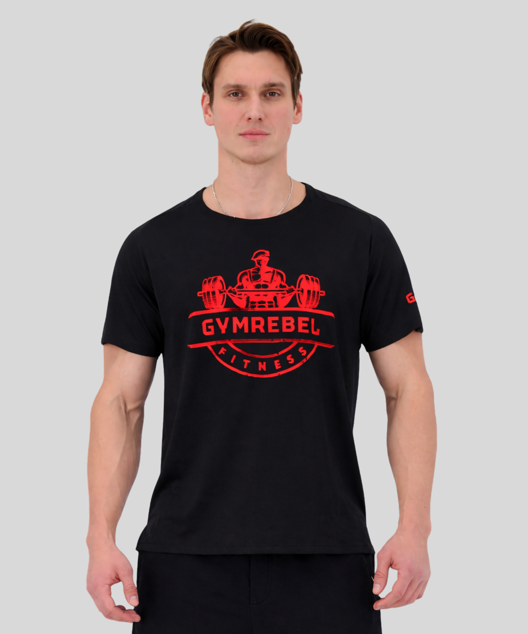 red | MESH T-SHIRT | front