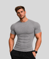 gray | Rebel Knitted Compression | Front