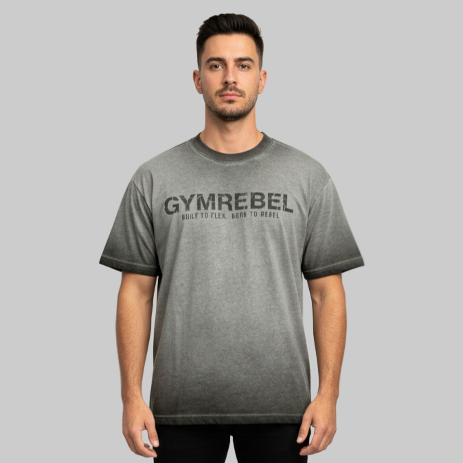 Washed-off Oversized HEAVYWEIGHT T-shirt (250gsm)