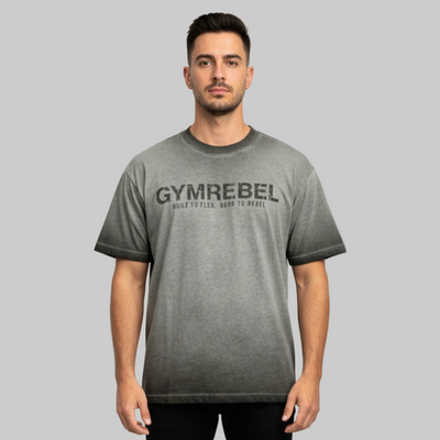 Washed-off Oversized HEAVYWEIGHT T-shirt (250gsm)
