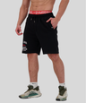 black | SweatShorts (350 GSM) | front