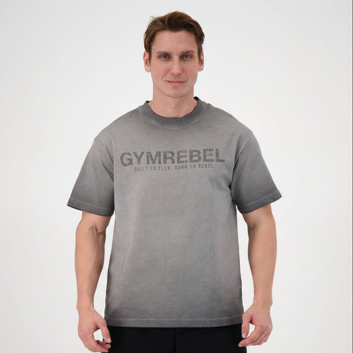 Washed-off Oversized HEAVYWEIGHT T-shirt (250gsm)