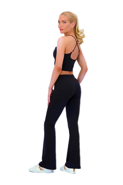 Pumping Flared Pants