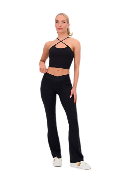 Pumping Flared Pants