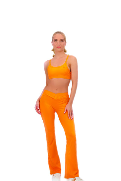 Pumping Flared Pants