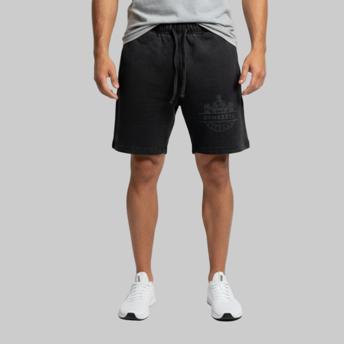 Washed-off Sweat Shorts