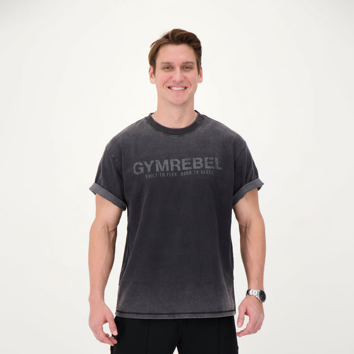 Washed-off T-shirt (250gsm) (SUMMER EDITION)