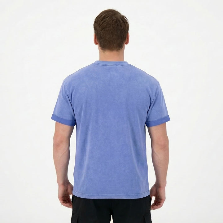 Washed-off Oversized T-shirt LIFTING CLUB (230gsm)