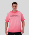 Light Pink | Washed-off T-shirt (250gsm) (SUMMER EDITION) | Front
