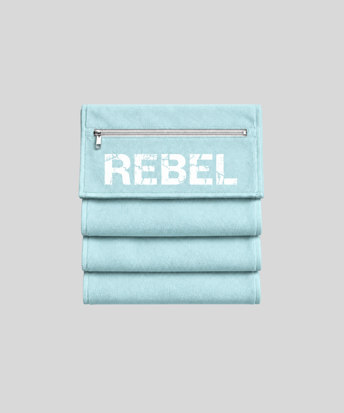 baby blue | REBEL GYM TOWEL | front